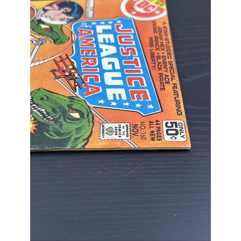 Justice League Of America #160 Vol 1 Newsstand DC Comics 1978 Bronze Age Comic - Picture 6 of 9